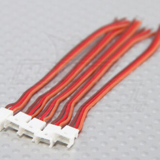Micro Servo Connector Lead 1.25 Pitch - Male Plug (5pcs/bag)