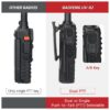 Baofeng UV-82 Dual PTT 5W Dual Band VHF UHF FM USB-C Walkie Talkie (12)