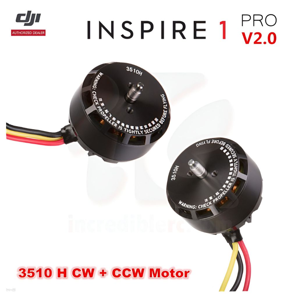 Motor DJI 3510H CCW M1 M3 Inspire 1 Pro V2.0 Original - Image 2