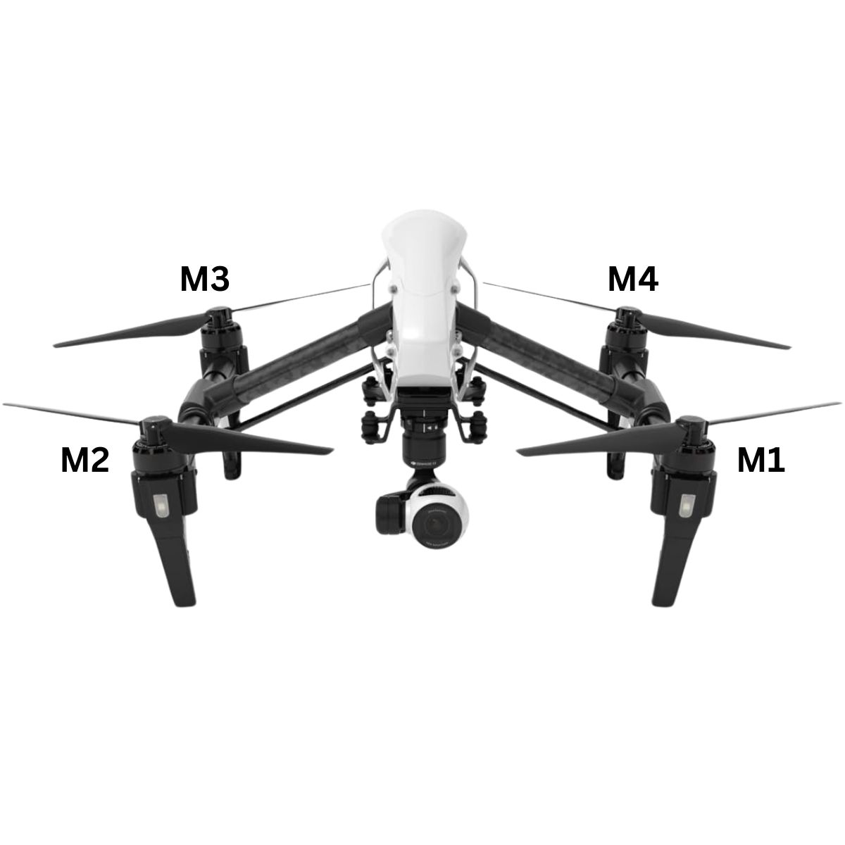 DJI Inspire 1 Pro motor+ESC M2 M4 (cw) - Image 2