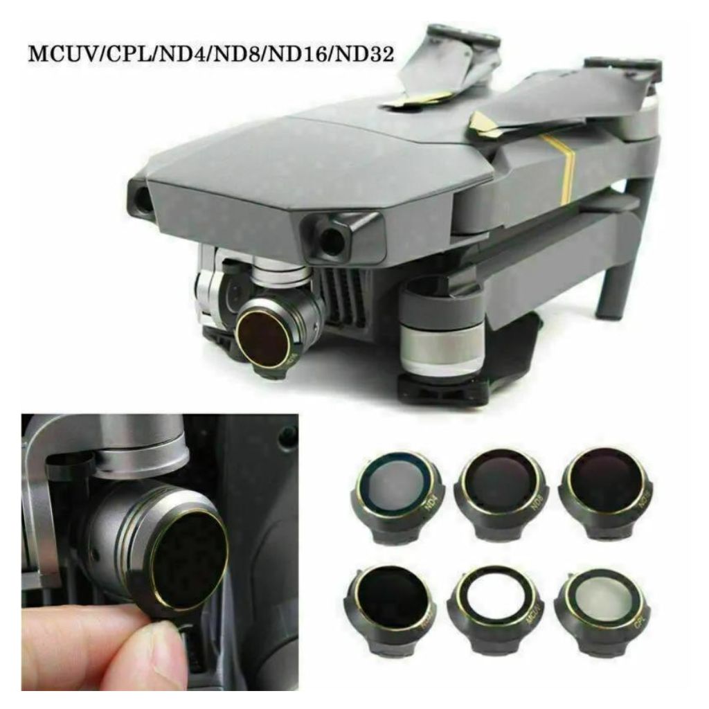 DJI MAVIC PRO LENS FILTER MCUVCPLND4ND8ND16ND32
