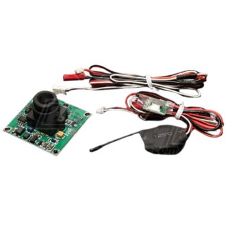 Transmisor FPV y cámara de video CCD de 1/3 de pulgada (NTSC)