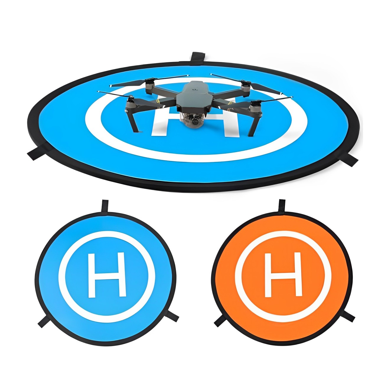 Tapis D'atterrissage Pliable Pour Drones - 75cm - Nylon Imperméable - Pour DJI Mavic, Phantom Et Autres Modèles