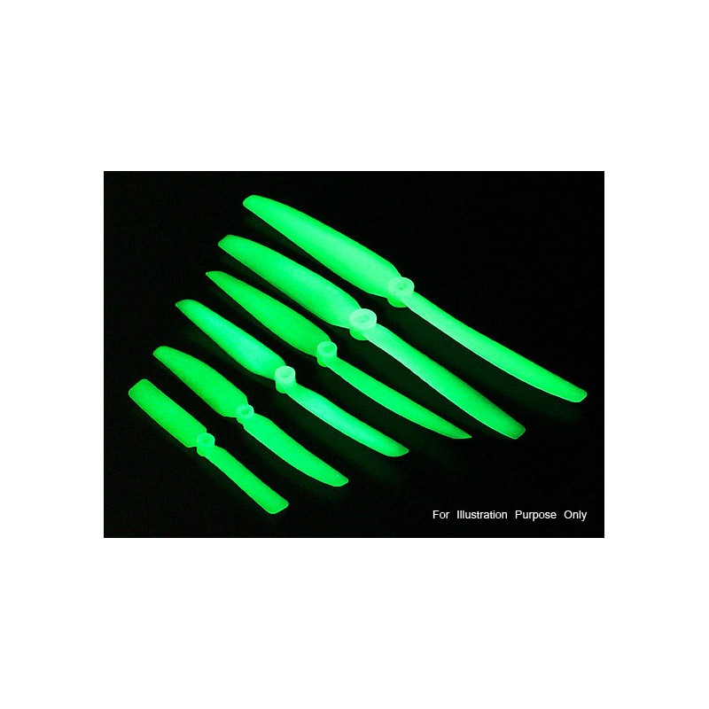 Glow In The Dark 7x3.5 Propellers (Standard and Counter Rotating)(6pc/bag) - Image 2