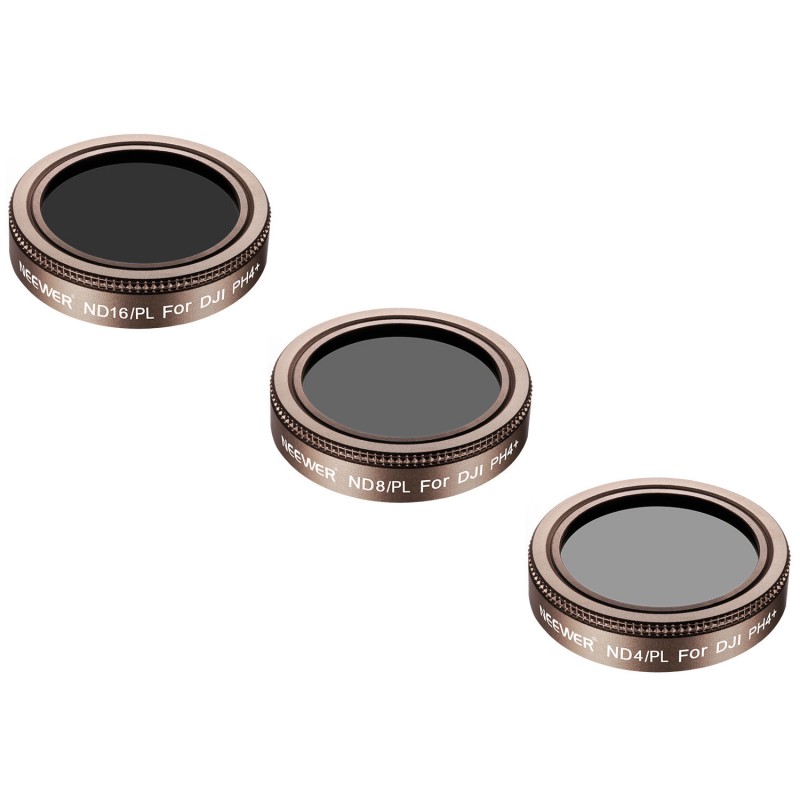 Kit de Filtros ND4-PL / ND8-PL / ND16-PL DJI Phantom 4 Pro - Image 2