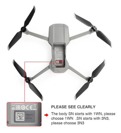 DJI Mavic air 2 ESC Board Module(1WN) (NON-ADS-B) - Image 4