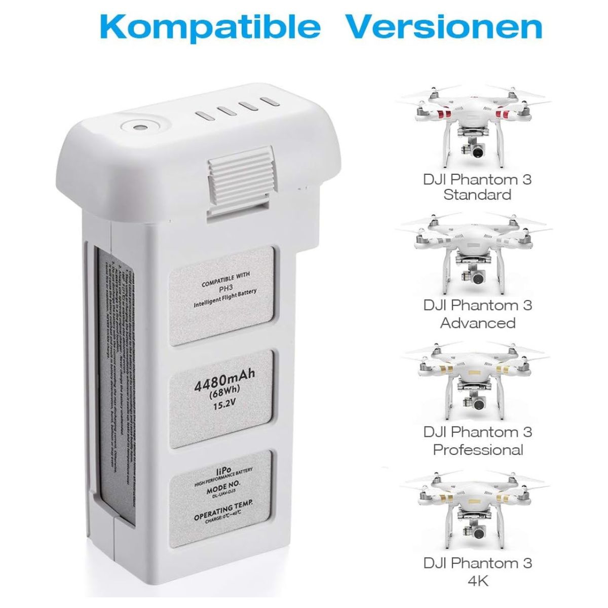 Bateria DJI Phantom 3 marca UltraPower (5)