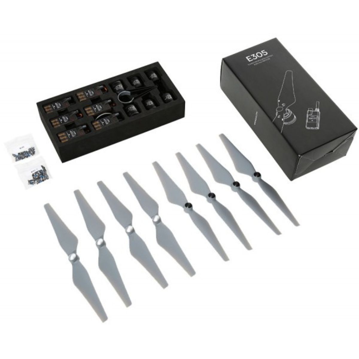 DJI E305 sistema de propulsión 6 MotoresESC, 4 Pares de Hélices, Accesorios (1)