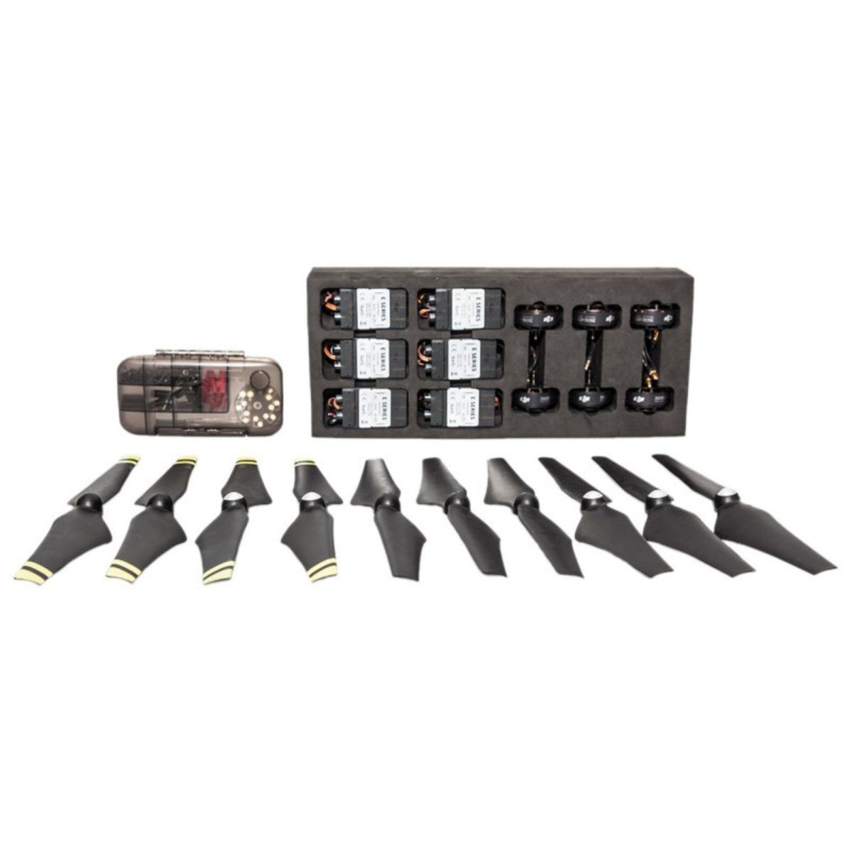 Kit DJI E600 6 Motores 3508 415Kv, 6 ESC 20A, 5 Pares de Hélices 12×4.2”, Accesorios (1)