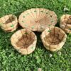 Cestas de juncos para centros de mesa 100% biodegradable y hecho a mano - Thumbnail Image 1