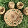 Cestas de juncos para centros de mesa 100% biodegradable y hecho a mano - Thumbnail Image 4