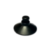 Chupa fijadora de vidrio Ø3.7 cm negra Chupa fijadora de vidrio Ø3.7 cm negra