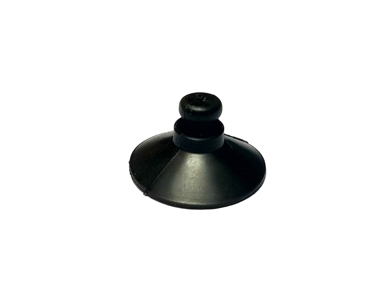 Chupa fijadora de vidrio Ø3.7 cm negra Chupa fijadora de vidrio Ø3.7 cm negra