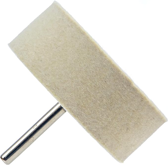 Rueda de Pulido de Fieltro Felpa Trompo para sacar rayas - Image 3