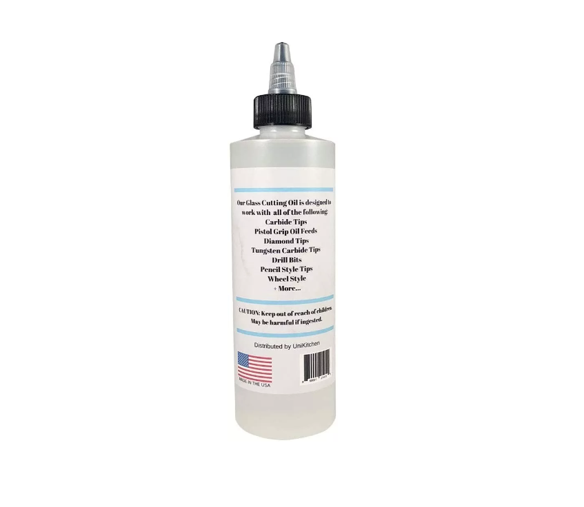 Aceite de corte de vidrio premium (8 oz) 236ml Glass Cutting Oil 2