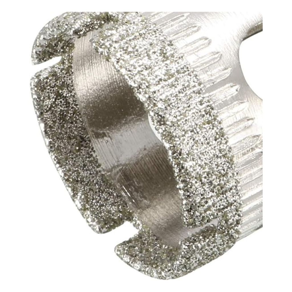 Broca tubular coreana con filo de diamante para perforar vidrio en Ø20 mm - Image 2