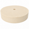 Disco Polichador de Lana 100% Pura 200x20x35 mm Fieltro de Felpa (2) Disco Polichador de Lana 100% Pura 200x20x35 mm Fieltro de Felpa