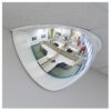 Espejo acrílico medio domo 60 cm de diámetro vision 180° seguridad para interiores (1)