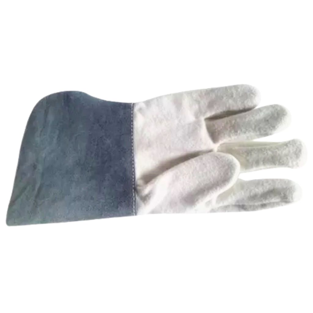 Guantes en carnaza con refuerzo para proteccion y manipulacion del vidrio - Image 3