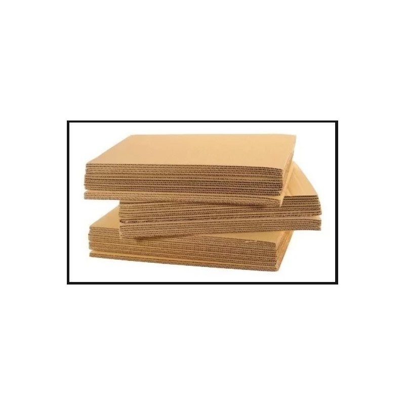 Las láminas de cartón C620 son láminas de cartón corrugado con un calibre de 0.6 mm. Ideales para proteger productos pesados y frágiles como vidrio o cerámica, ofrecen una resistencia adicional y durabilidad excepcional. 7