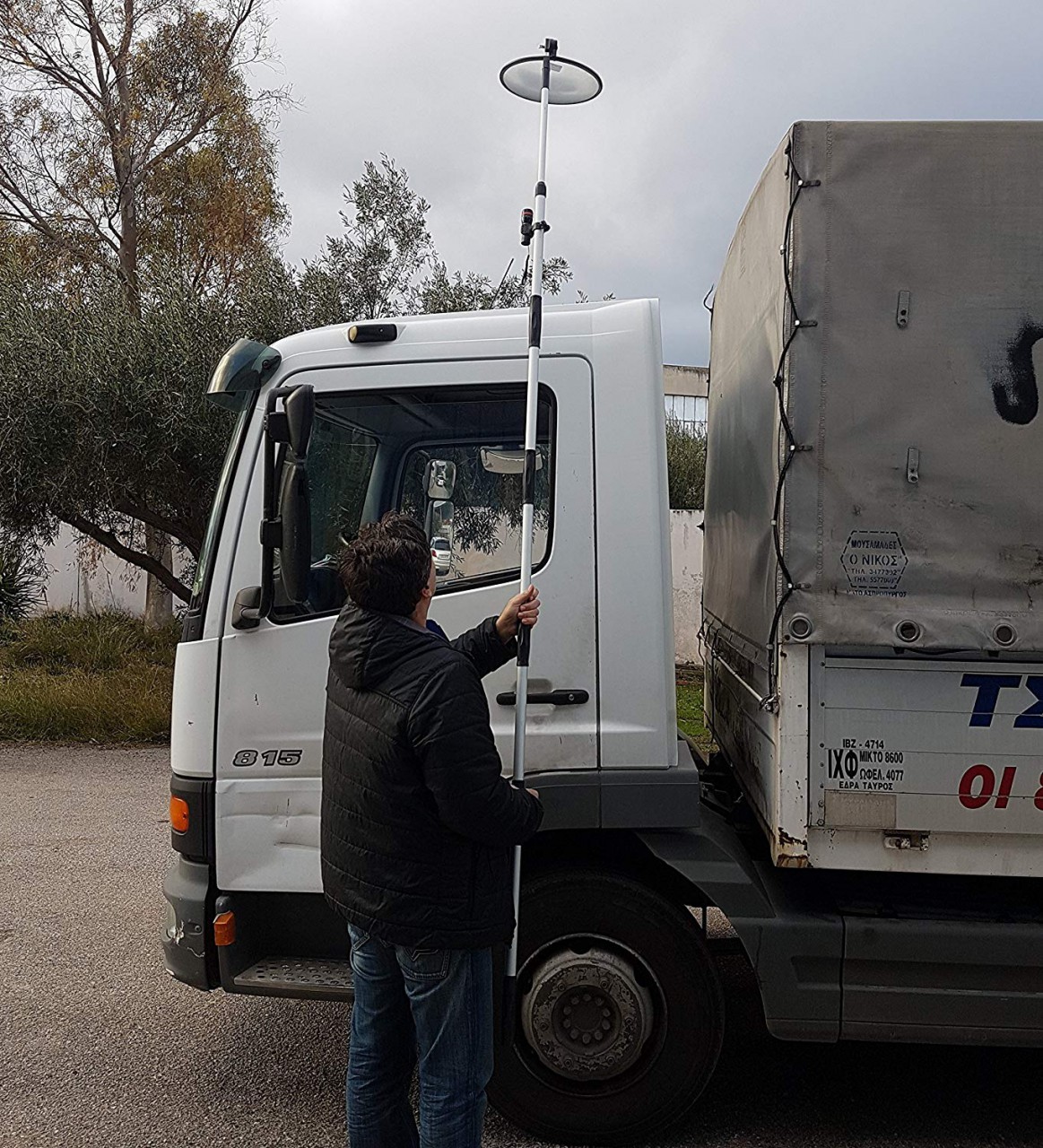 Portable Vehicle Inspection Acrylic Mirror