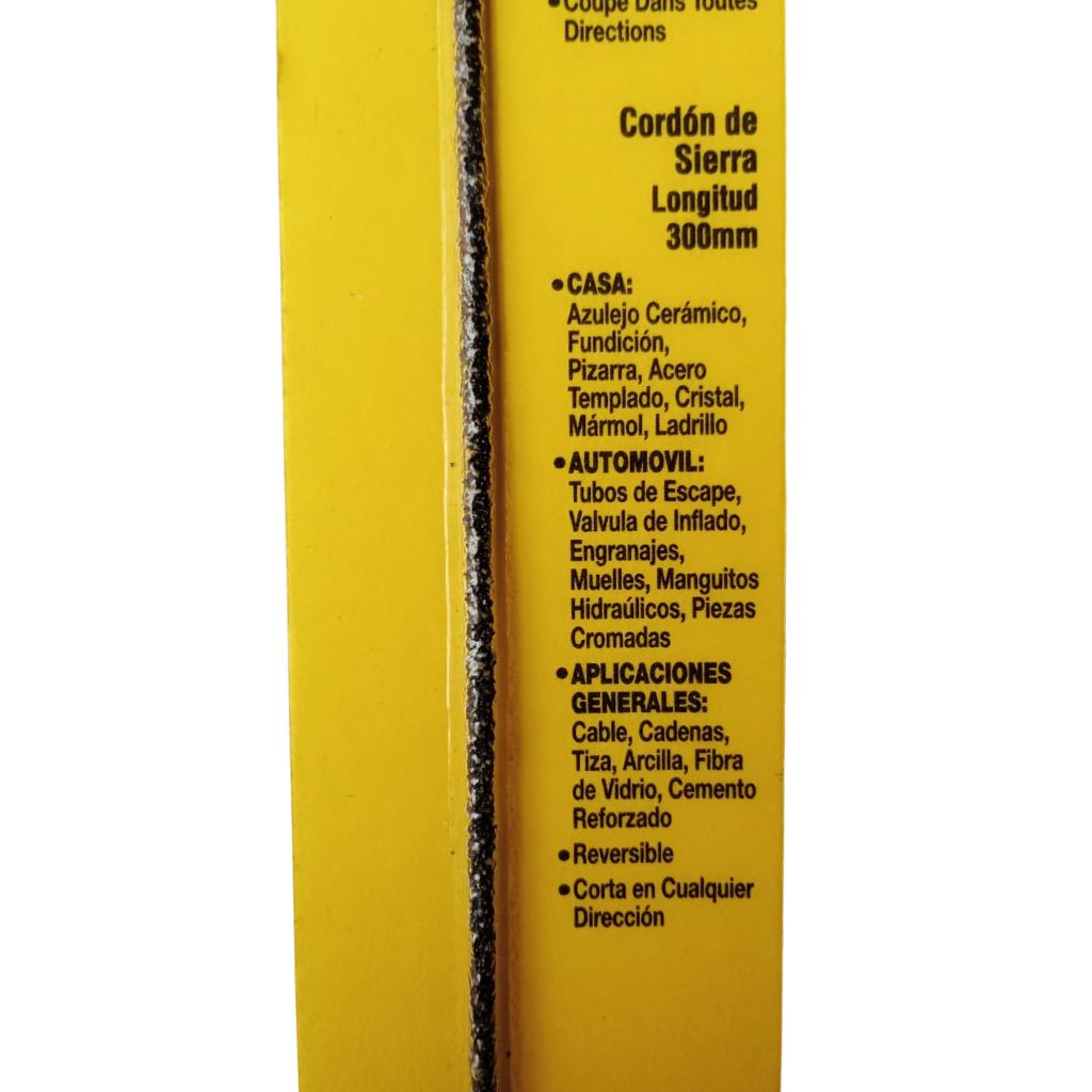 RemGrit GG21BL E0406180 12" x .100" segueta de diamante, alambre sierra de carburo cementado de tungsteno grano medio – unidad - Image 2
