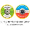 Sanding Pad 5 pulgadas disco almohadilla de lijado y pulido para vidrio