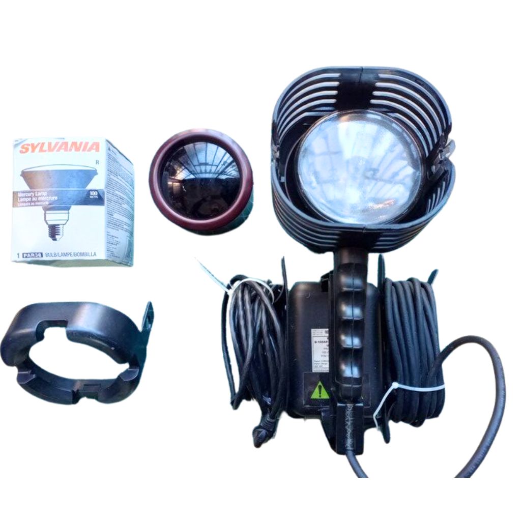 Lampara de inspeccion UV de alta intensidad Blak-Ray B-100APR High Intensity UV Lamp 100 watt 365nm (4)