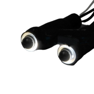 LED Angel Eyes Car Headlights (Flash)