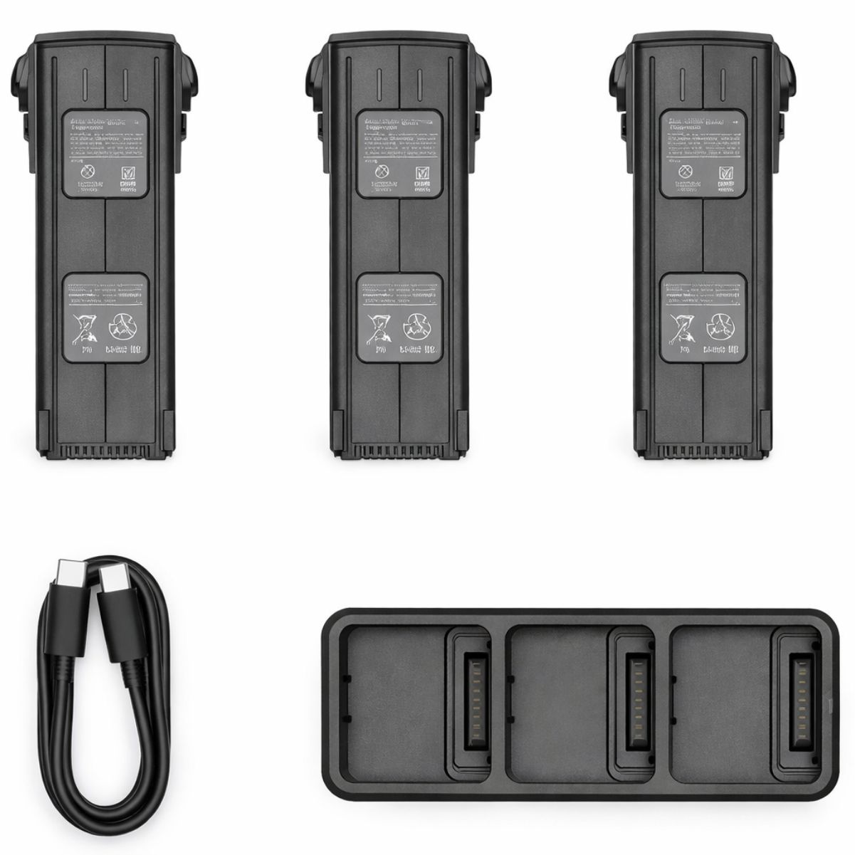 DJI Mavic 3 Enterprise Battery Kit con 3 Baterías + Hub 100W (1)