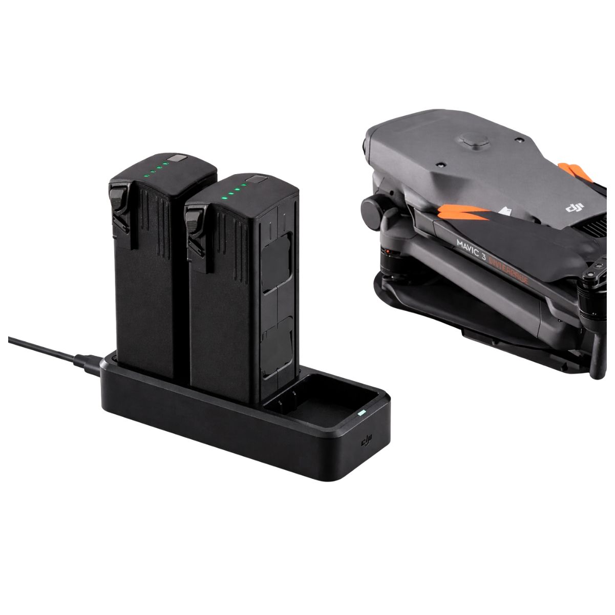 DJI Mavic 3 Enterprise Battery Kit con 3 Baterías + Hub 100W (3)