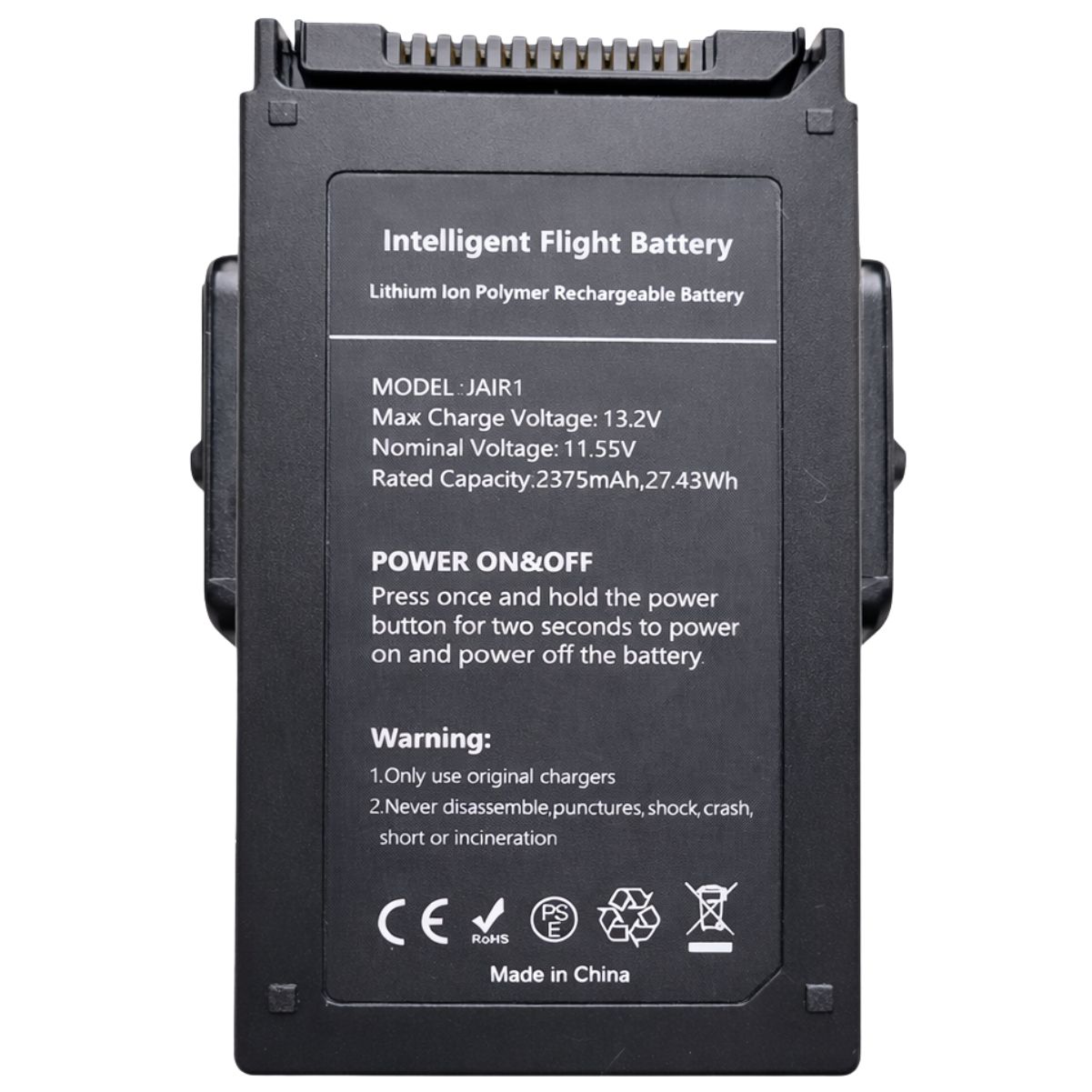 DJI Mavic Air 1 batería compatible de 2375mAh, 11.55V y 27.43Wh, LiPo 3S (3)