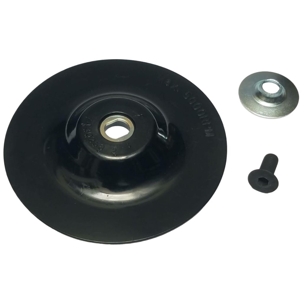 5 Inch (125mm) Black Hook & Loop Sanding Backing Pad Disc For Makita Sanders - 5 Pack