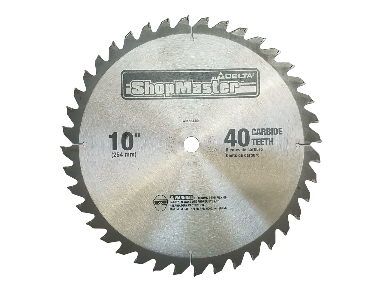 Disco sierra circular con dientes carburo 10″