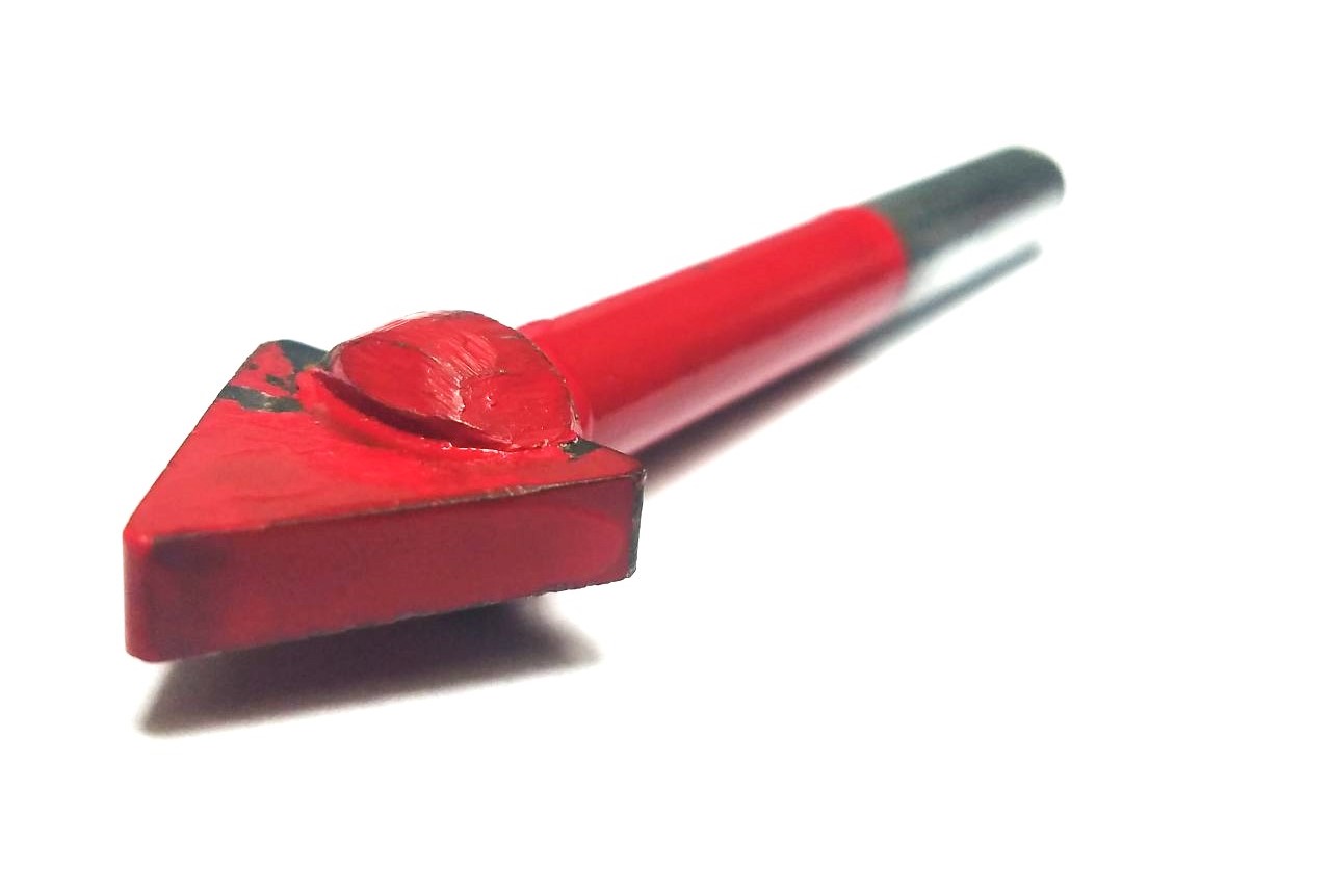 Braca en tungsteno para taladrar vidrio