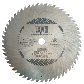 Disco sierra circular  10" para madera