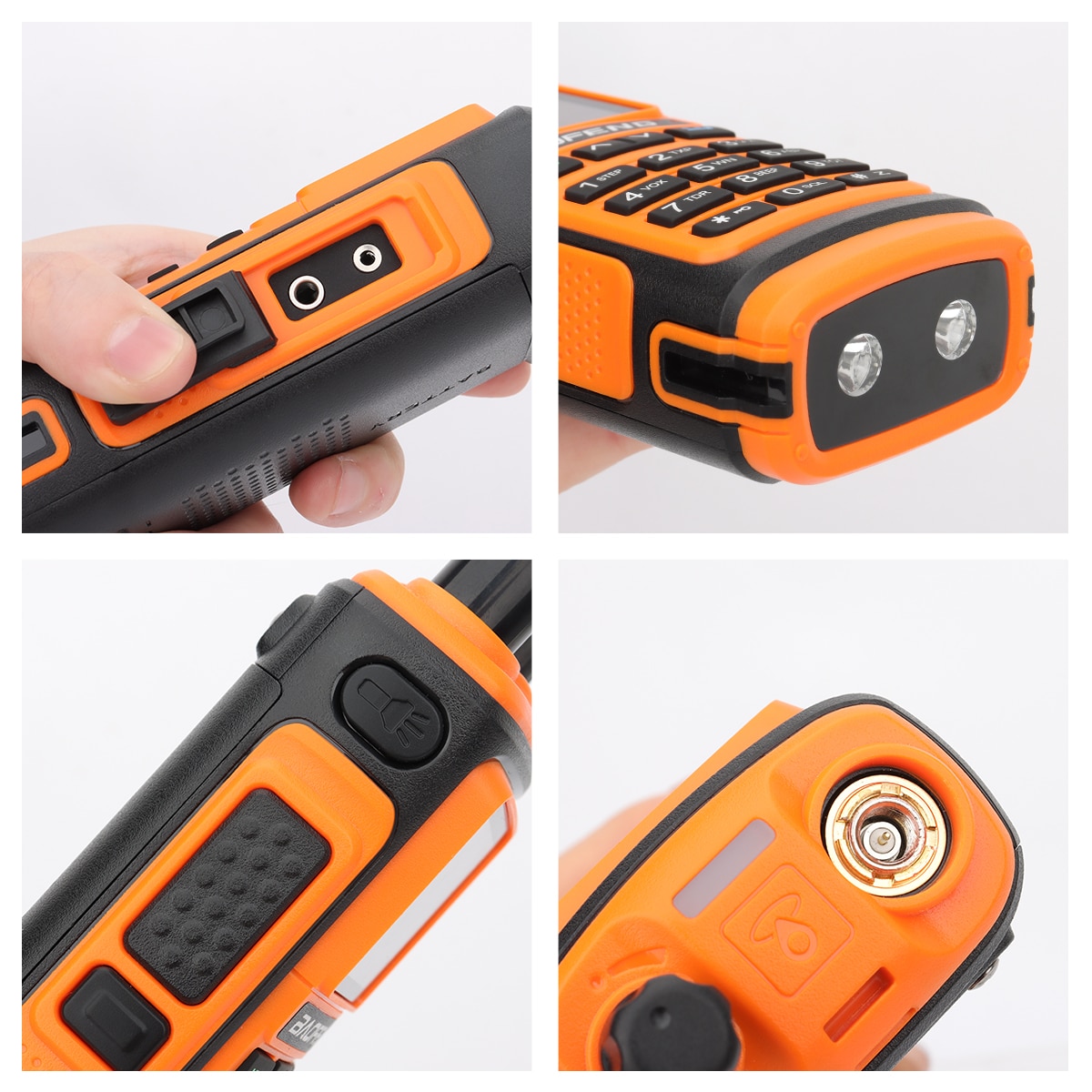 Baofeng UV 17 Pro L Wireless Copy Frequency Walkie Talkie 16 KM Long Range Waterproof IP45 Flashlight Type-C Charger Ham Radio UV 5R BF-17L UV-17 - Image 9
