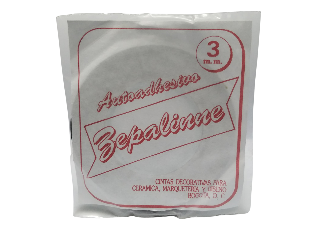 Cinta decorativa adhesiva negra Zepalinne para cerámica, marquetería y diseño de 3 mm x unidad - Image 3