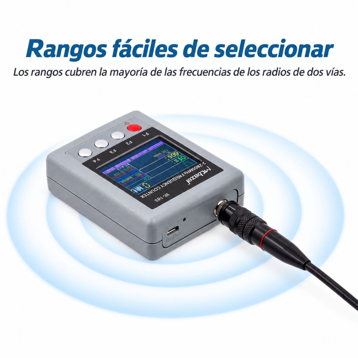 Frecuencímetro Mcbazel SF-103 2 MHz a 2,8 GHz DMR - Image 8