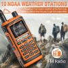 Baofeng UV 17 Pro L Wireless Copy Frequency Walkie Talkie 16 KM Long Range Waterproof IP45 Flashlight Type-C Charger Ham Radio UV 5R BF-17L UV-17 - Thumbnail Image 16