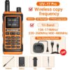 Baofeng UV 17 Pro L Wireless Copy Frequency Walkie Talkie 16 KM Long Range Waterproof IP45 Flashlight Type-C Charger Ham Radio UV 5R BF-17L UV-17 - Thumbnail Image 5