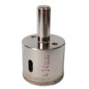 Broca tubular coreana con filo de diamante Ø34 mmmante para perforar vidrio en Ø34 mm (2) Broca tubular coreana con filo de diamante Ø34 mm
