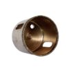 Broca tubular coreana con filo de diamante para perforar vidrio en Ø36 mm