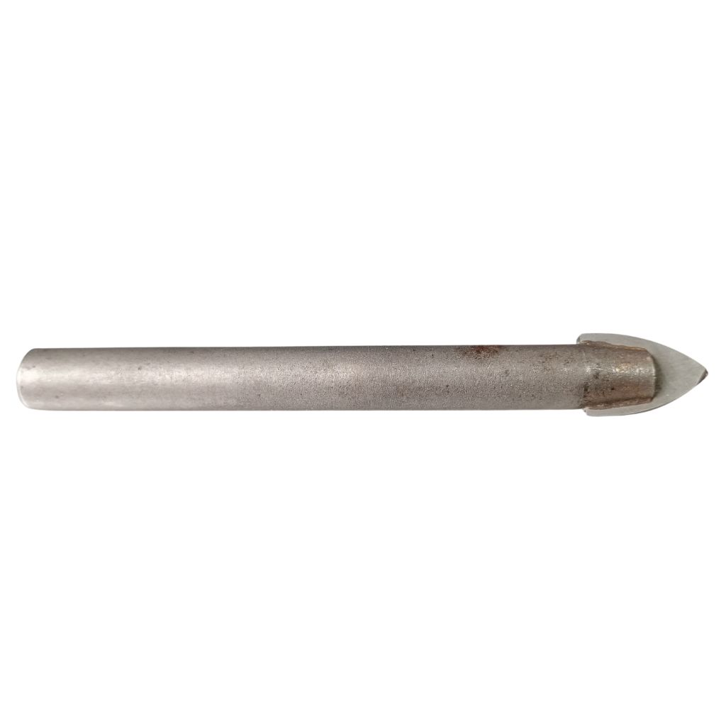 Broca para perforar vidrio punta de lanza en tungsteno de Ø12 mm 1/2″