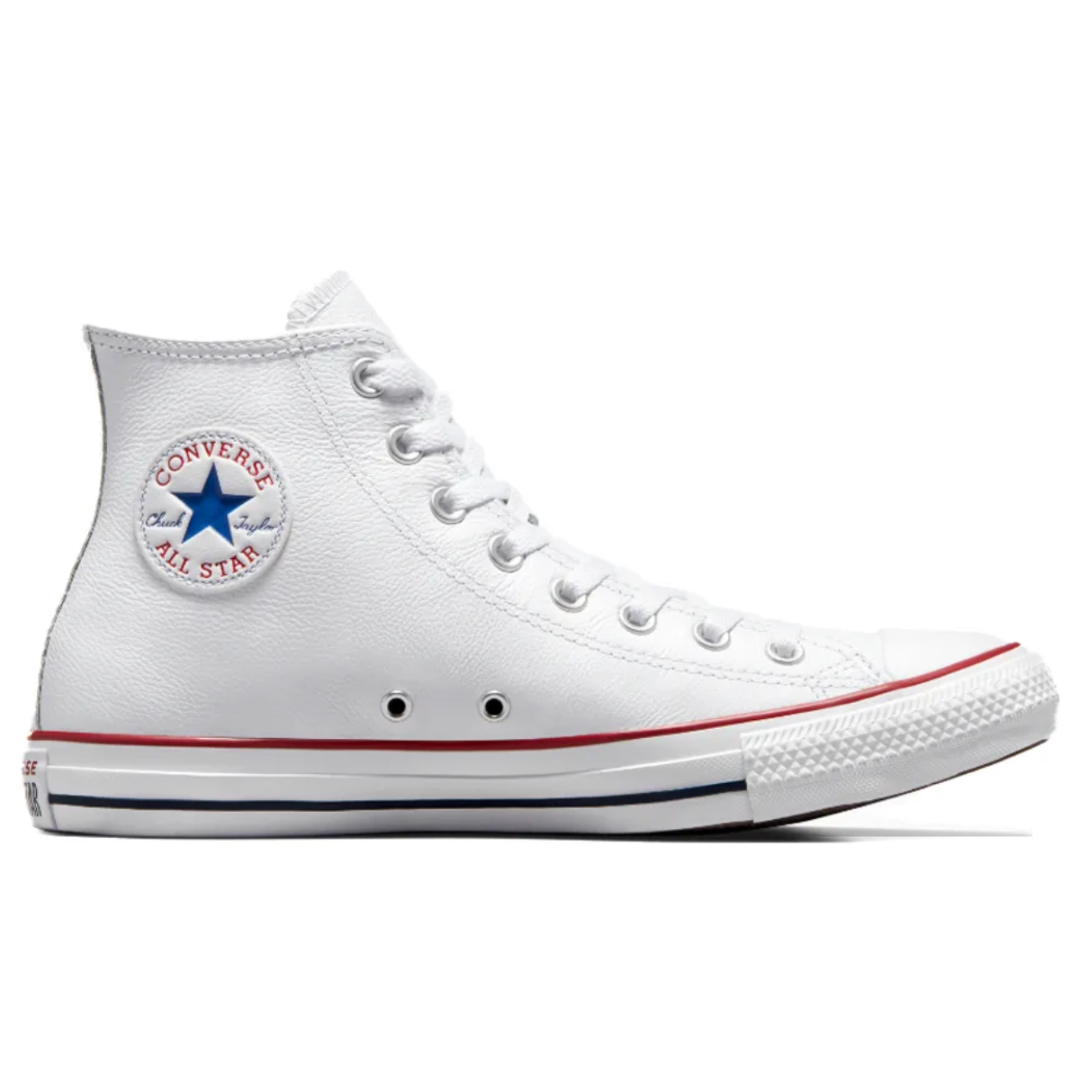 Converse Chuck Taylor Cuero Blanco 40 / 7.5 (Usado) Converse Chuck Taylor Cuero Blanco 40 / 7.5 (Usado)