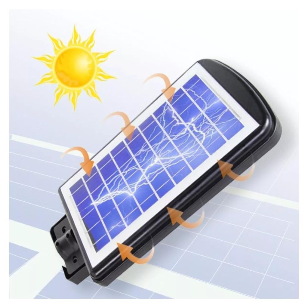 Lámpara solar led street light para exteriores 300w con sensor SStem IP65 (1)