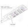Lámpara solar led street light para exteriores 300w con sensor SStem IP65 (6)