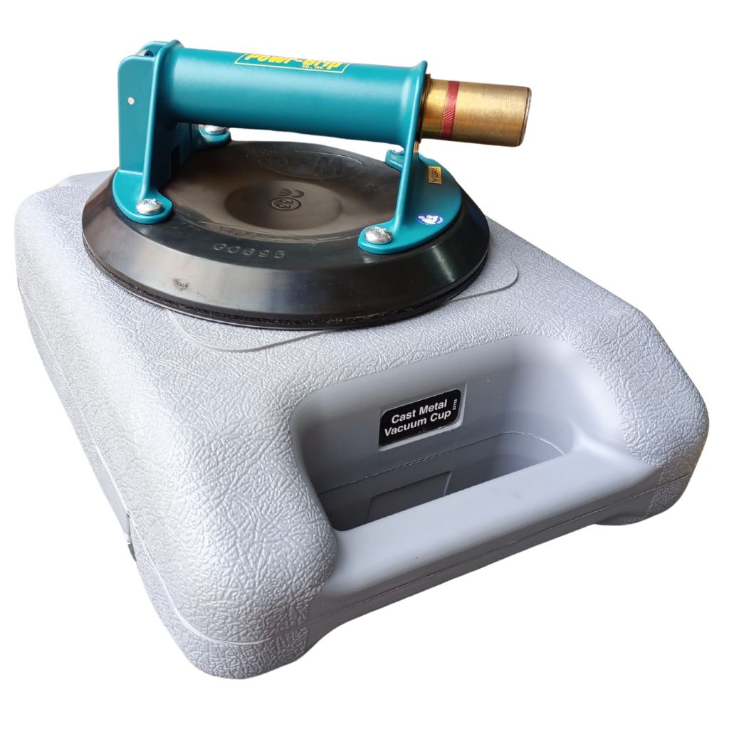 Wood’s Powr-Grip chupa ventosa plana de 8″ (20 cm) con disco al vacío capacidad de elevación de 57 kg (2)