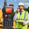 Baofeng K6 Radio Tri-Banda UHF VHF 5W 999 Canales FM AM Wireless Freq Copy USB-C (11)