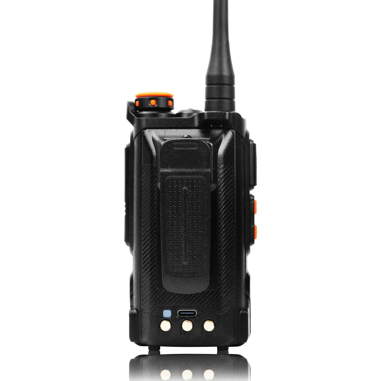 Baofeng K6 Radio Tri-Banda UHF VHF 5W 999 Canales FM AM Wireless Freq Copy USB-C (2)